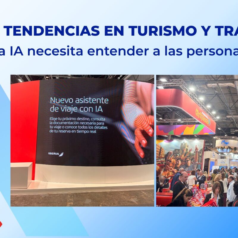 Nuevas tendencias en turismo y transporte: cuando la inteligencia artificial necesita entender a las personas