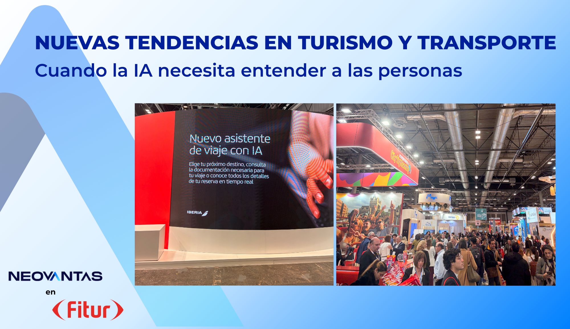 Nuevas tendencias en turismo y transporte: cuando la inteligencia artificial necesita entender a las personas